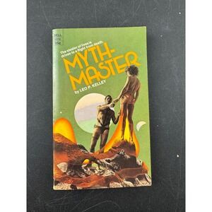 Myth Master Leo P Kelley Sci Fi Paperback Book 1979 Dell SF 6216